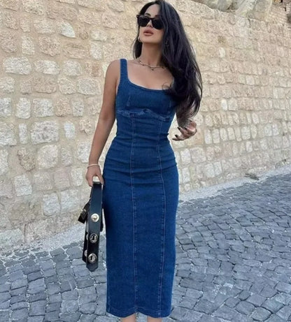 Abito in denim elegante